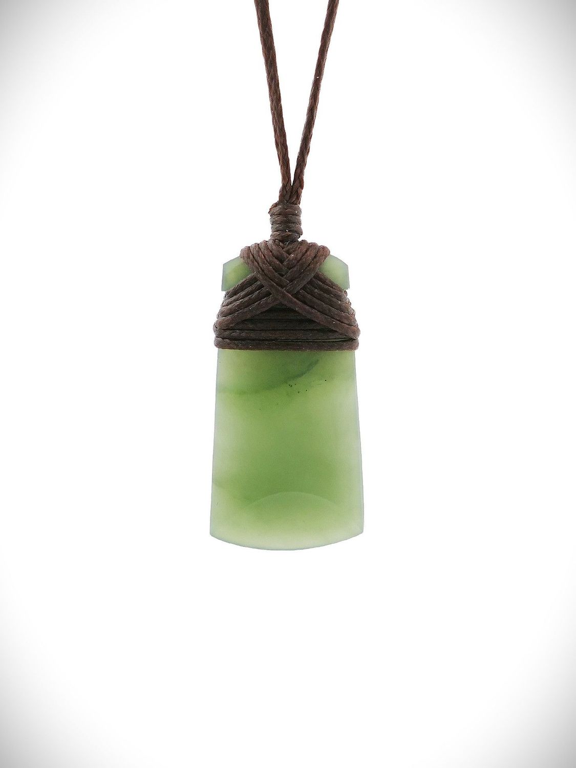 Moko Pounamu Toki Genuine NZ Kahurangi Greenstone - Matauri