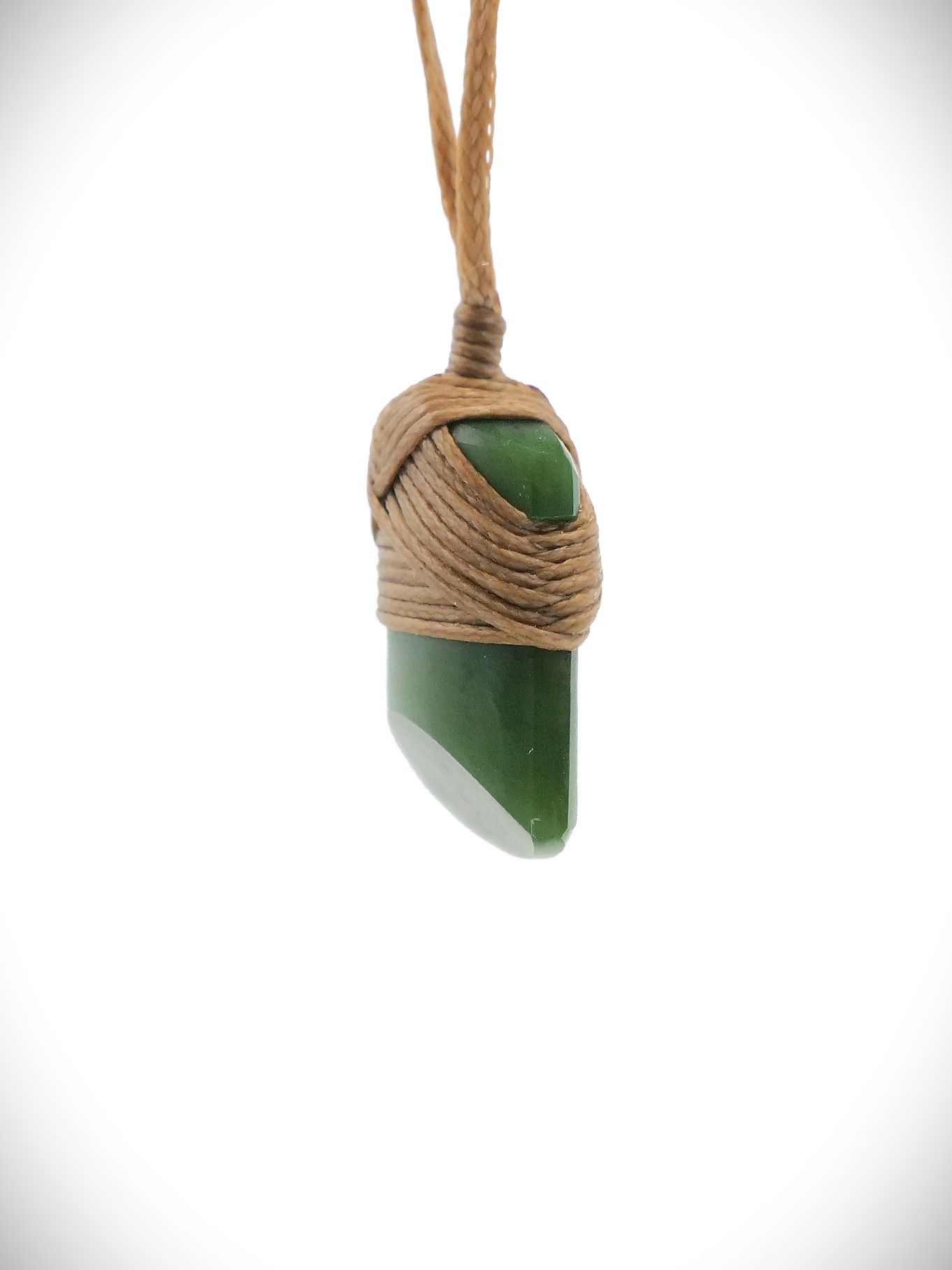 Moko Pounamu Toki Genuine NZ Kahurangi Flower Greenstone - Orotere