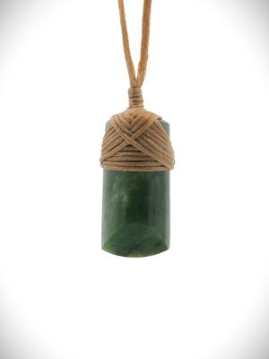 Moko Pounamu Toki Genuine NZ Kawakawa Greenstone - Te Ngaere