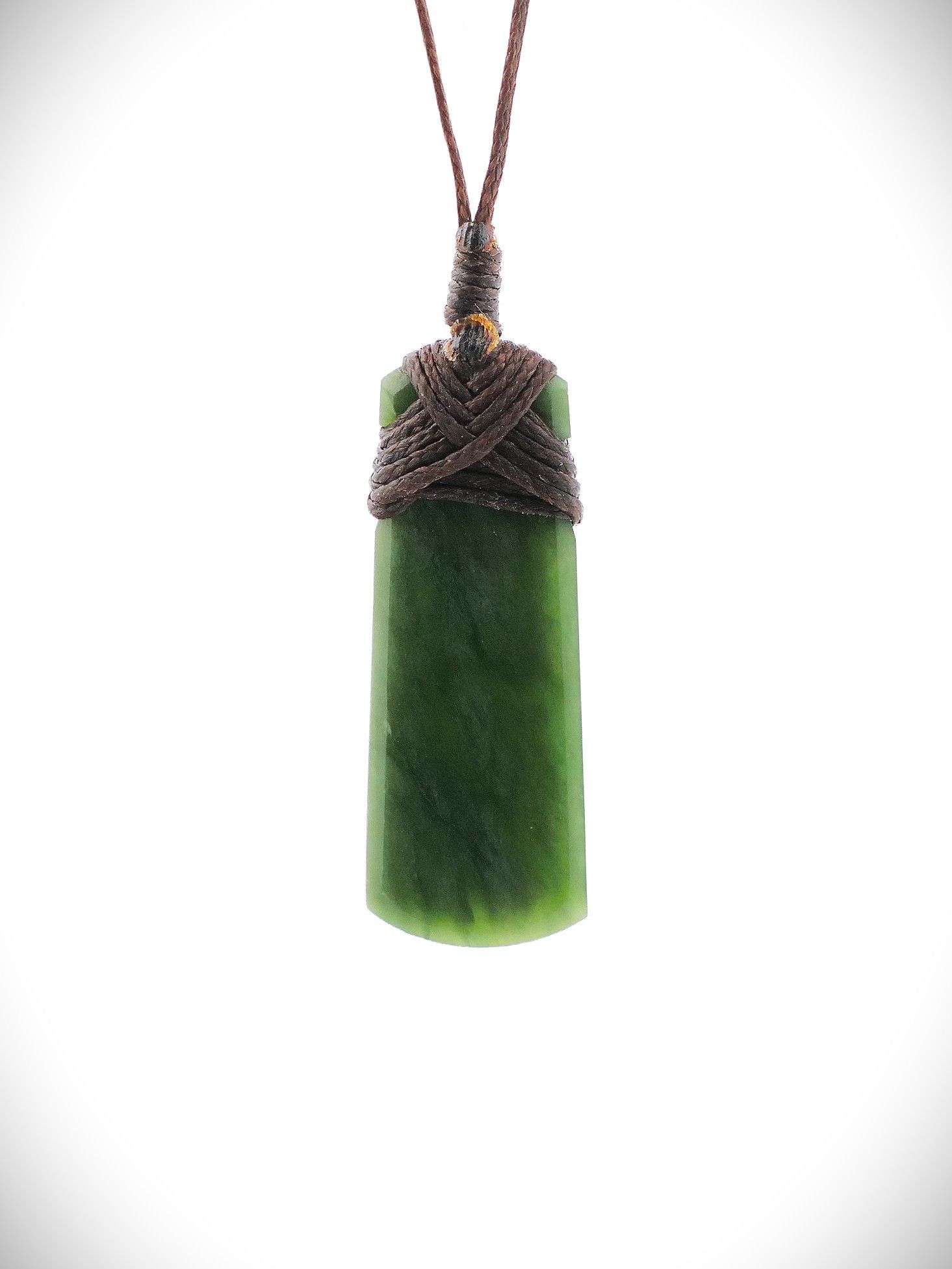 Moko Pounamu Toki Genuine NZ Kawakawa Greenstone - Mahinepua