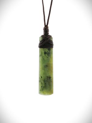 Moko Pounamu Toki Genuine NZ Kawakawa Greenstone - Motukawaiti Moko Pounamu Toki Genuine NZ Kawakawa Greenstone - Motukawaiti