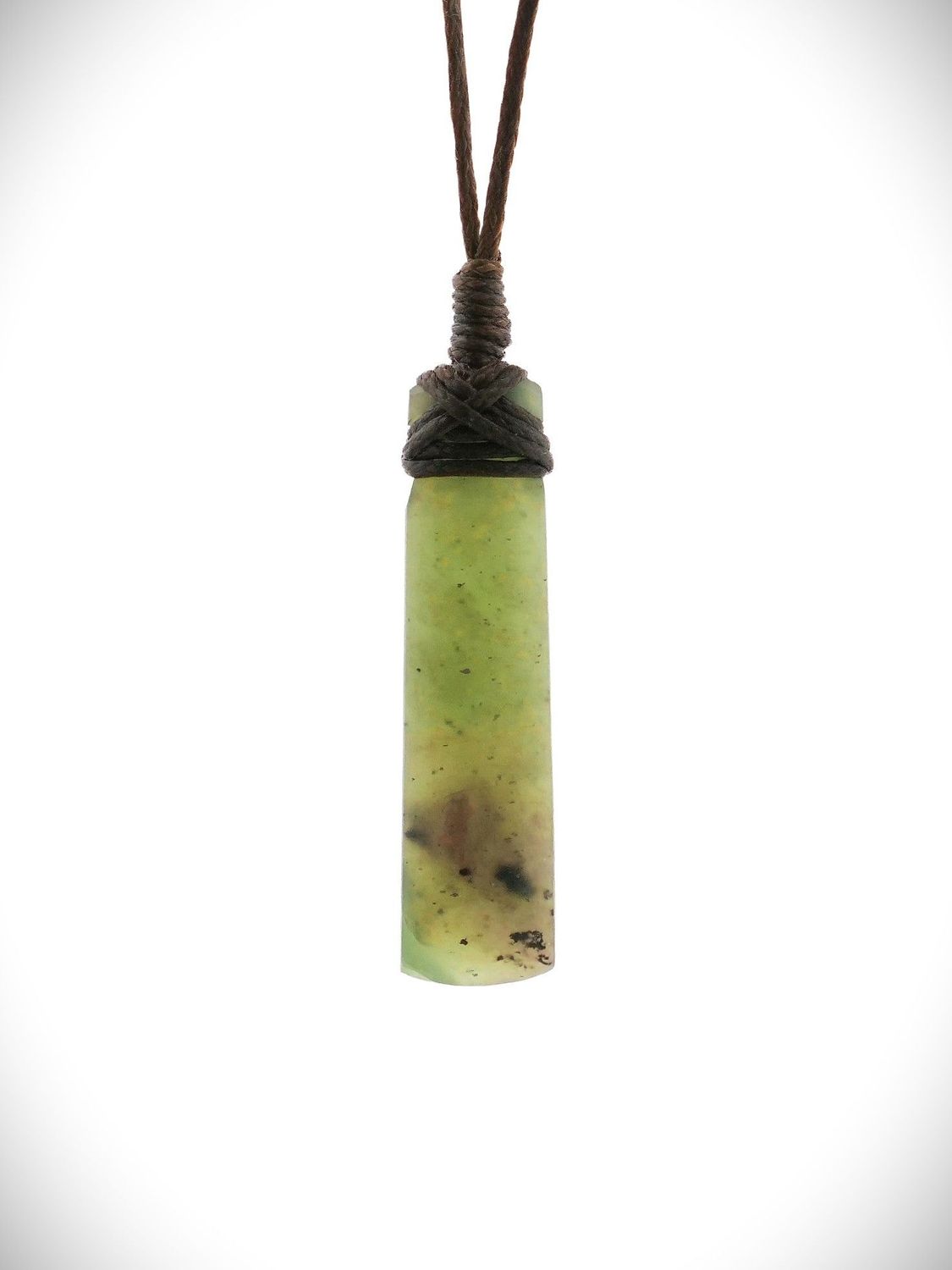 Moko Pounamu Toki Genuine NZ Totoweka Greenstone - Waimahana