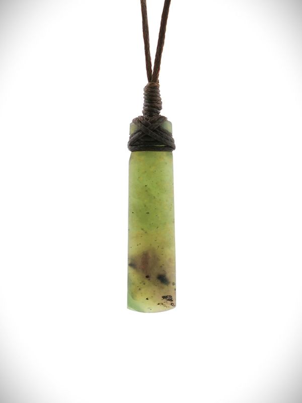 Moko Pounamu Toki Genuine NZ Totoweka Greenstone - Waimahana Moko Pounamu Toki Genuine NZ Totoweka Greenstone - Waimahana
