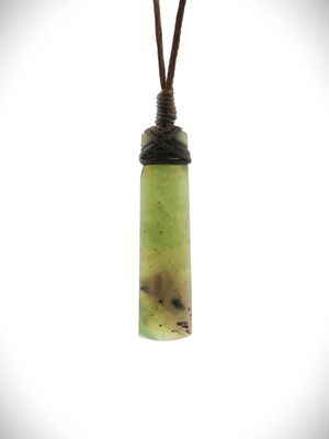 Moko Pounamu Toki Genuine NZ Totoweka Greenstone - Waimahana Moko Pounamu Toki Genuine NZ Totoweka Greenstone - Waimahana