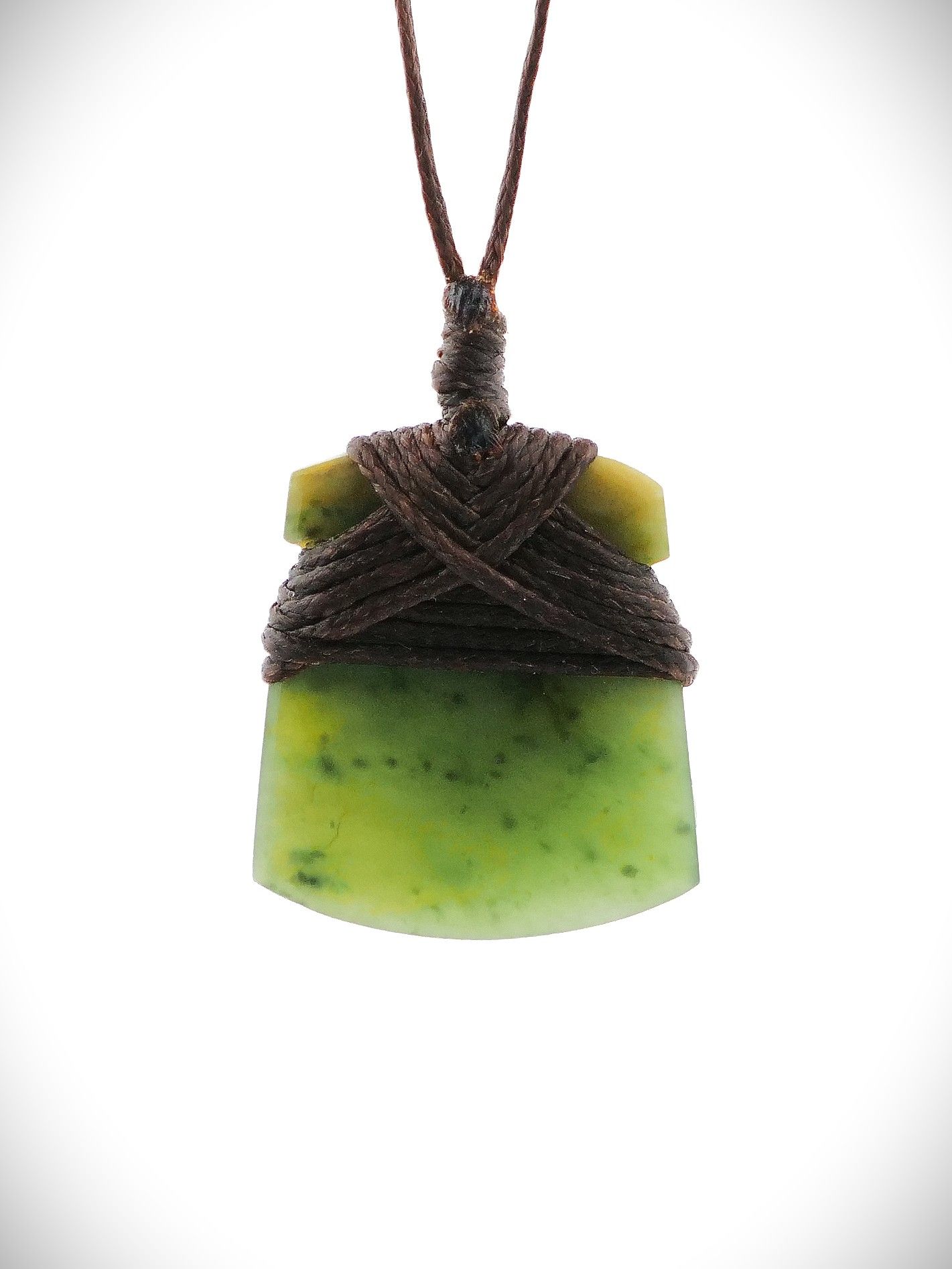 Moko Pounamu Toki Genuine NZ Kawakawa Greenstone - Aputerewa