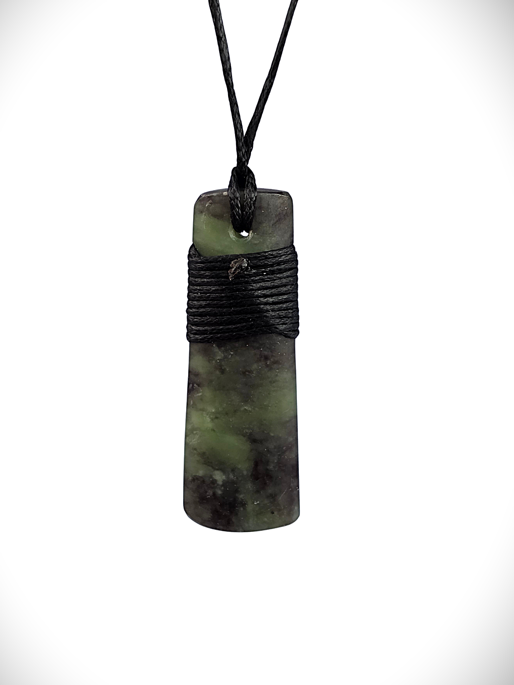 Moko Pounamu Toki NZ Genuine Hapopo Greenstone - Hakarimata
