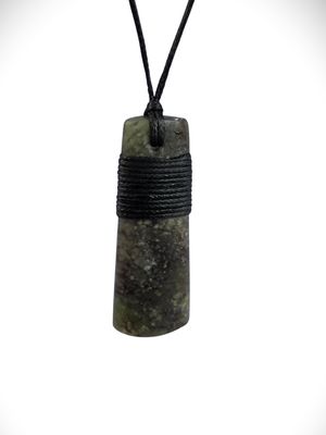 Moko Pounamu Toki NZ Genuine Hapopo Greenstone - Karearea Moko Pounamu Toki NZ Genuine Hapopo Greenstone - Karearea
