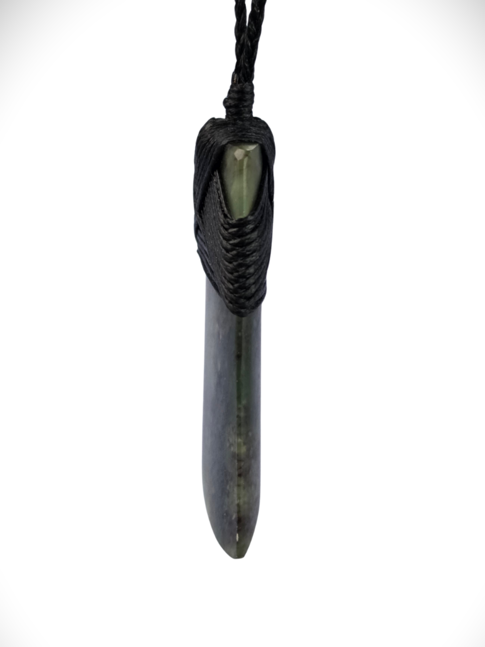 Moko Pounamu Toki NZ Genuine Hapopo Greenstone - Kuaka