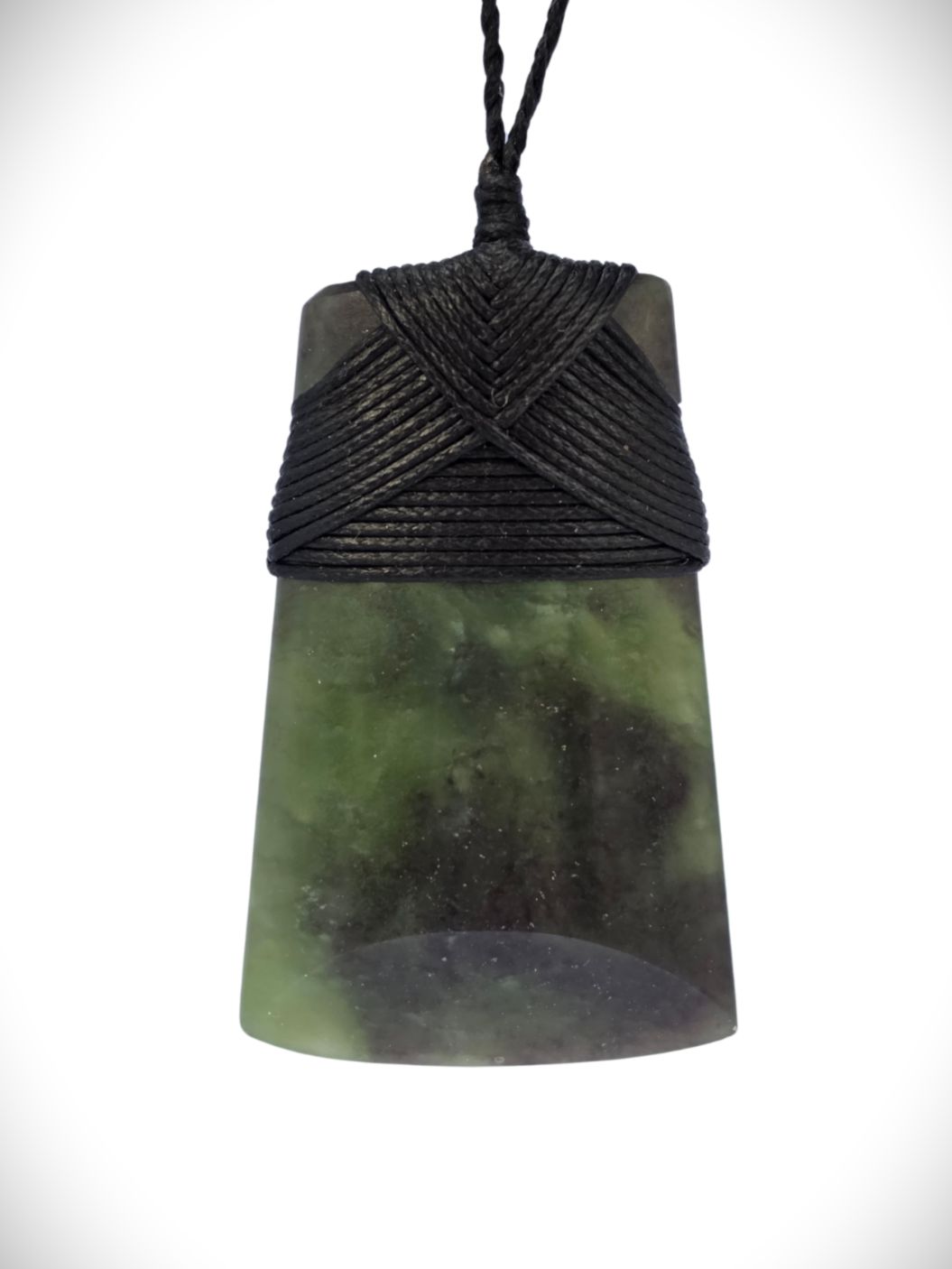 Moko Pounamu Toki NZ Genuine Hapopo Greenstone - Kuaka