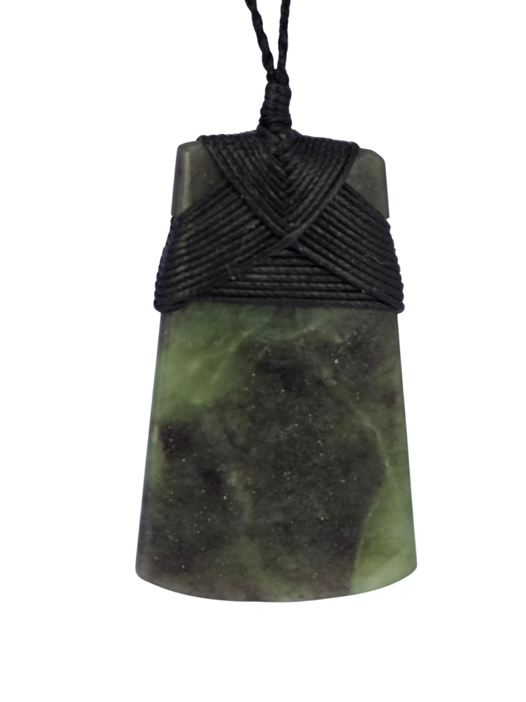 Moko Pounamu Toki NZ Genuine Hapopo Greenstone - Kuaka