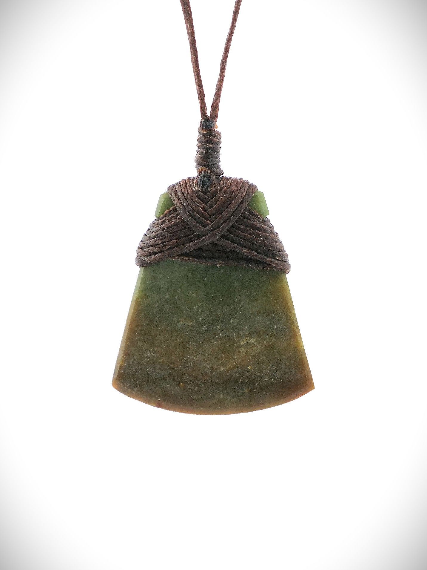 Moko Pounamu Toki Genuine NZ Raukaraka Greenstone - Komiti