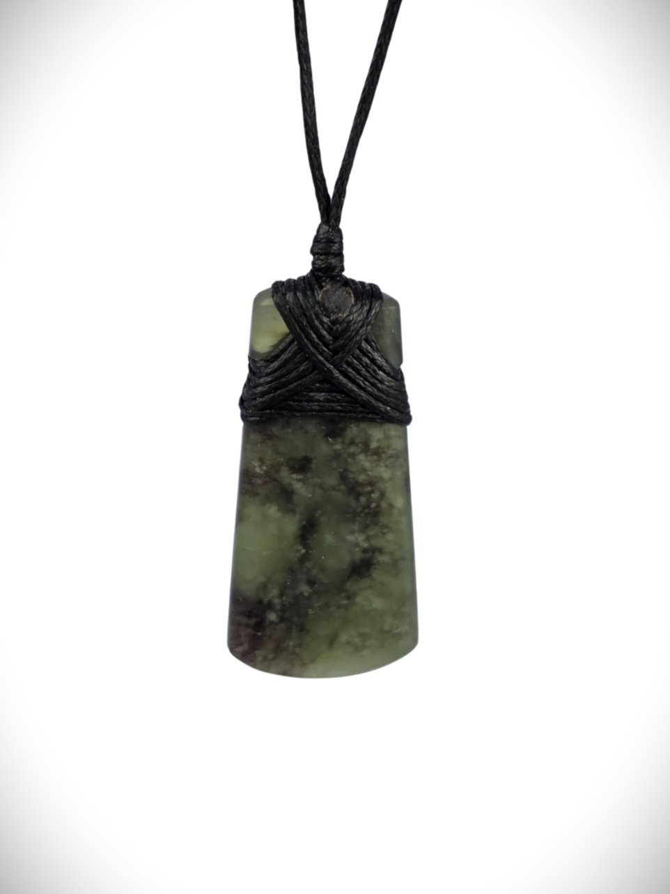 Moko Pounamu Toki NZ Genuine Hapopo Greenstone - Pikiwai