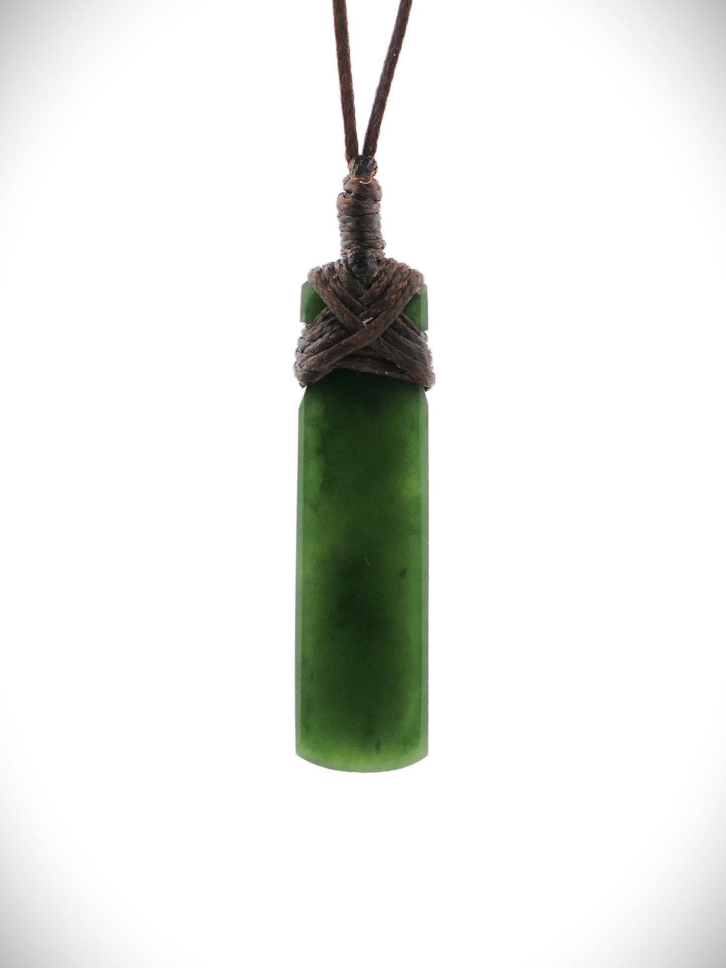Moko Pounamu Toki Genuine NZ Kawakawa Greenstone - Taipa