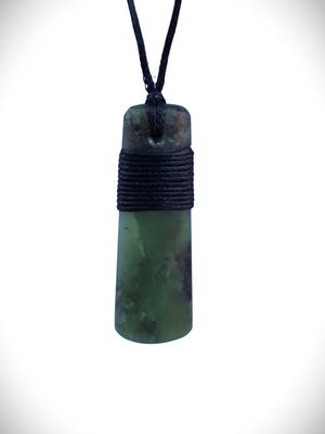 Moko Pounamu Toki NZ Genuine Hapopo Greenstone - Korimako Moko Pounamu Toki NZ Genuine Hapopo Greenstone - Korimako