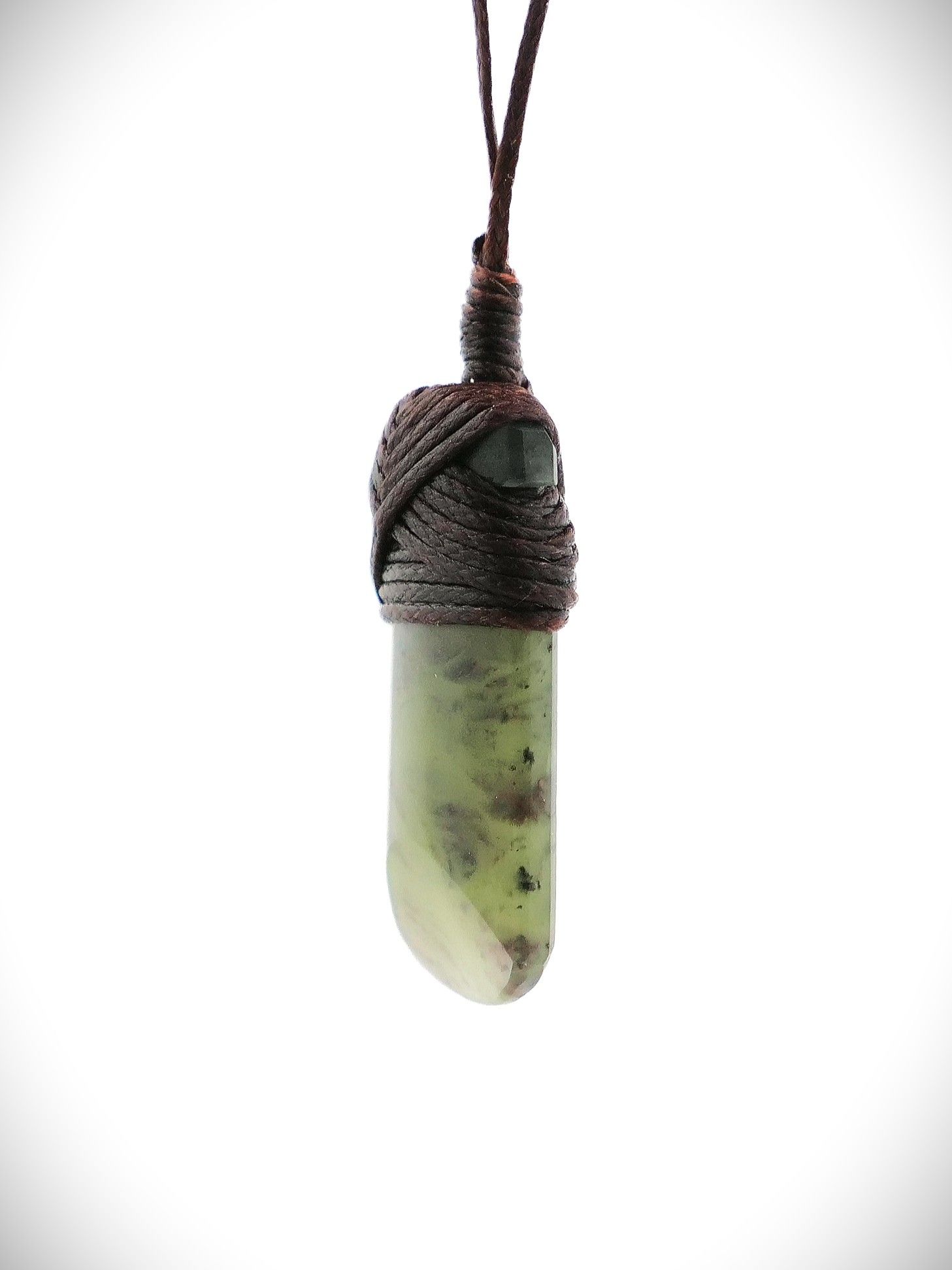 Moko Pounamu Toki Genuine NZ Totoweka Greenstone - Awapoko