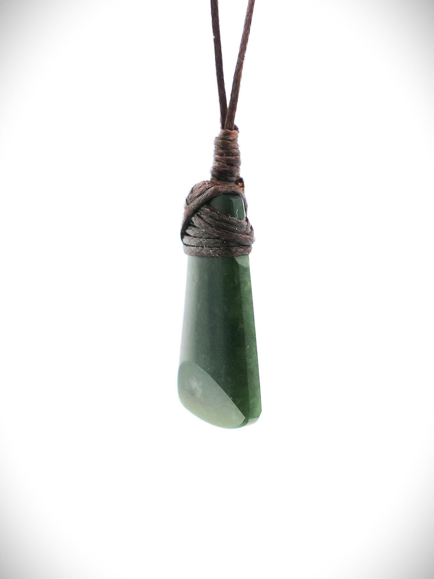 Moko Pounamu Toki Genuine NZ Kawakawa Greenstone - Kerepehi
