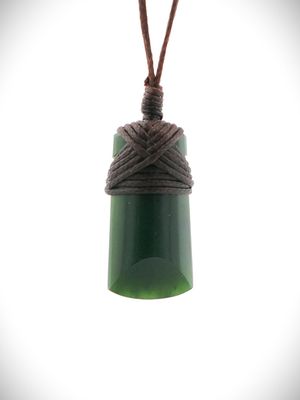 Moko Pounamu Toki Genuine NZ Kawakawa Greenstone - Hurimoana Moko Pounamu Toki Genuine NZ Kawakawa Greenstone - Hurimoana
