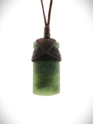 Moko Pounamu Toki Genuine NZ Kawakawa Greenstone - Puketu Moko Pounamu Toki Genuine NZ Kawakawa Greenstone - Puketu