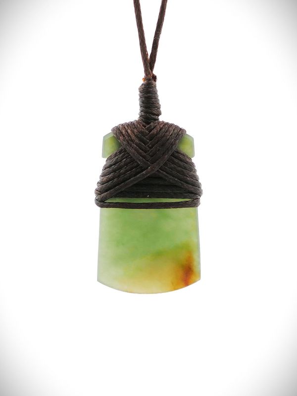 Moko Pounamu Toki NZ Genuine Kahurangi Greenstone - Akitio Moko Pounamu Toki NZ Genuine Kahurangi Greenstone - Akitio
