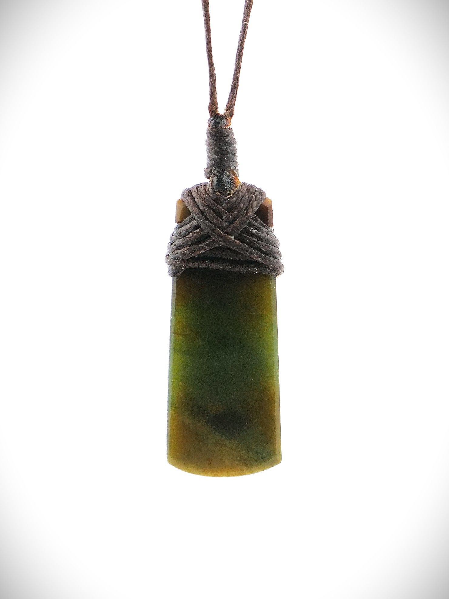 Moko Pounamu Toki Genuine NZ Raukaraka Greenstone - Orewa