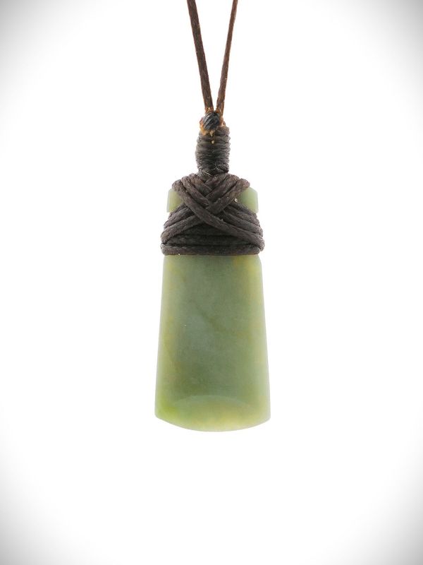 Moko Pounamu Toki NZ Genuine Inanga Greenstone - Tokerau Moko Pounamu Toki NZ Genuine Inanga Greenstone - Tokerau