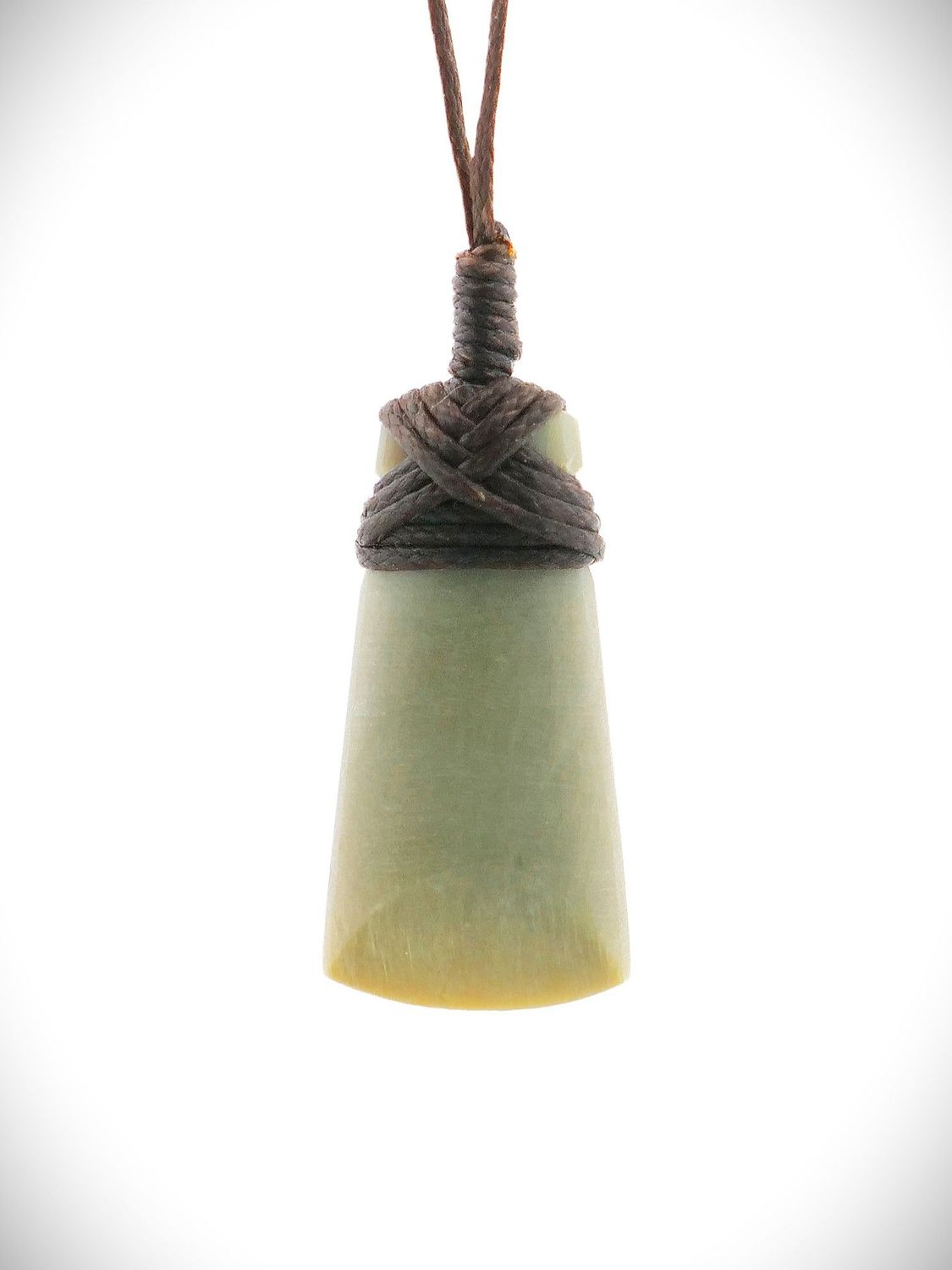 Moko Pounamu Toki NZ Genuine Inanga Greenstone - Whakapara