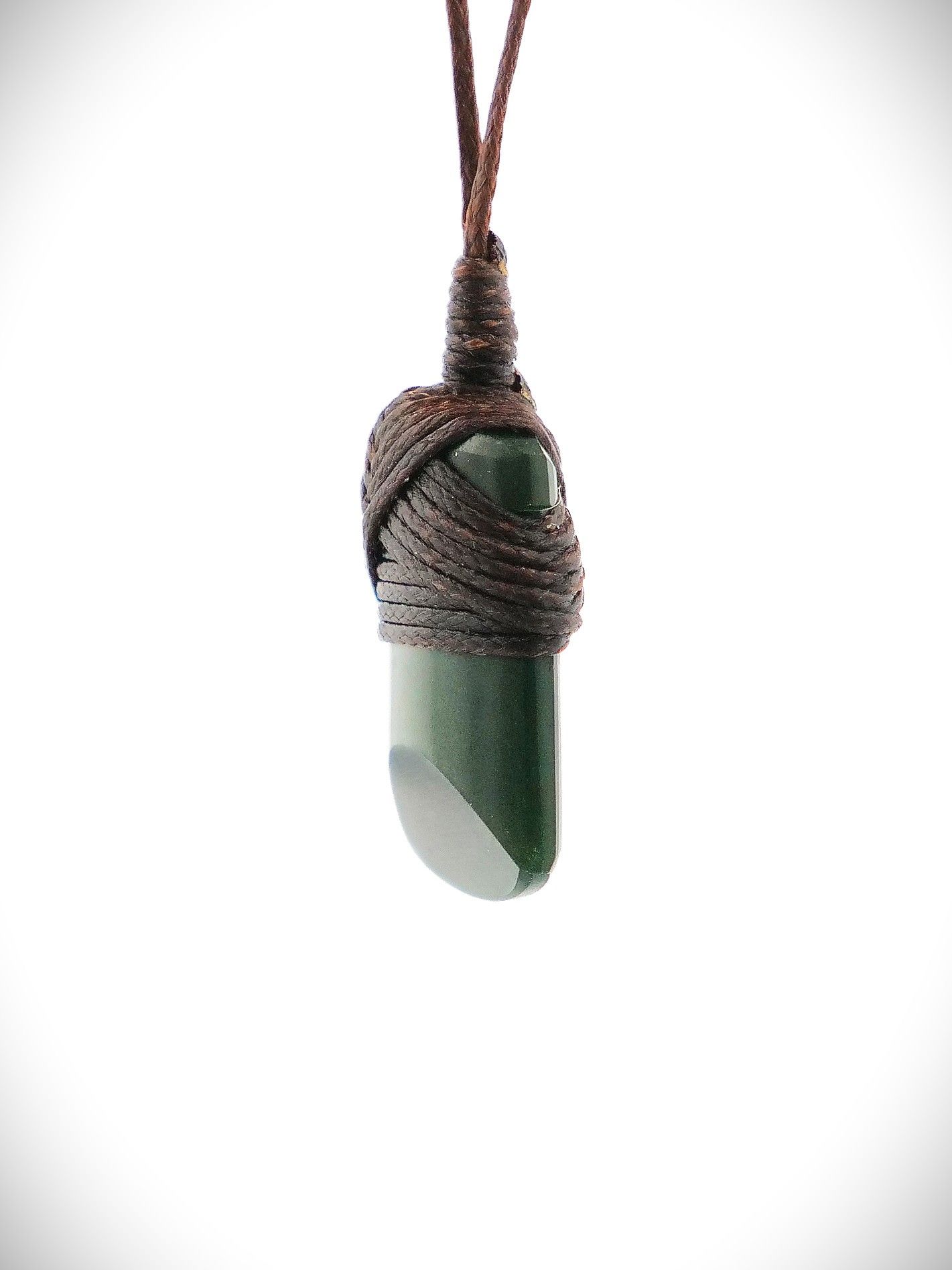 Moko Pounamu Toki Genuine NZ Kawakawa Greenstone - Maitai
