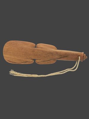 Moko Pounamu Kotiate Genuine NZ Black Maire Wood - Mangamuka Moko Pounamu Kotiate Genuine NZ Black Maire Wood - Mangamuka