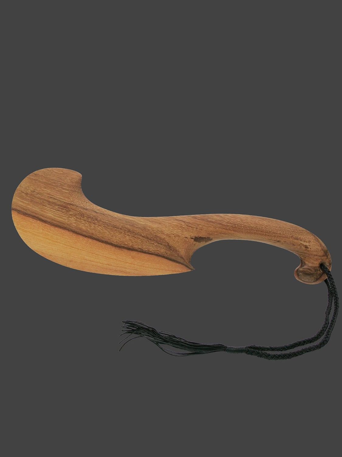 Moko Pounamu Wahaika Genuine NZ Black Maire Wood - Waipapakauri Moko Pounamu Wahaika Genuine NZ Black Maire Wood - Waipapakauri