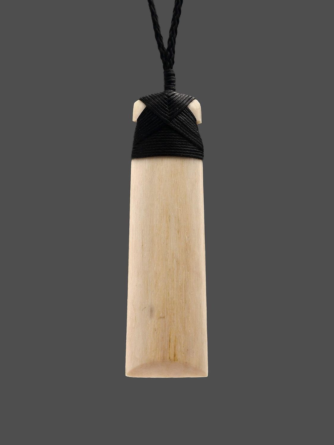 Moko Pounamu Toki Genuine Whale Bone Carving - Houhora