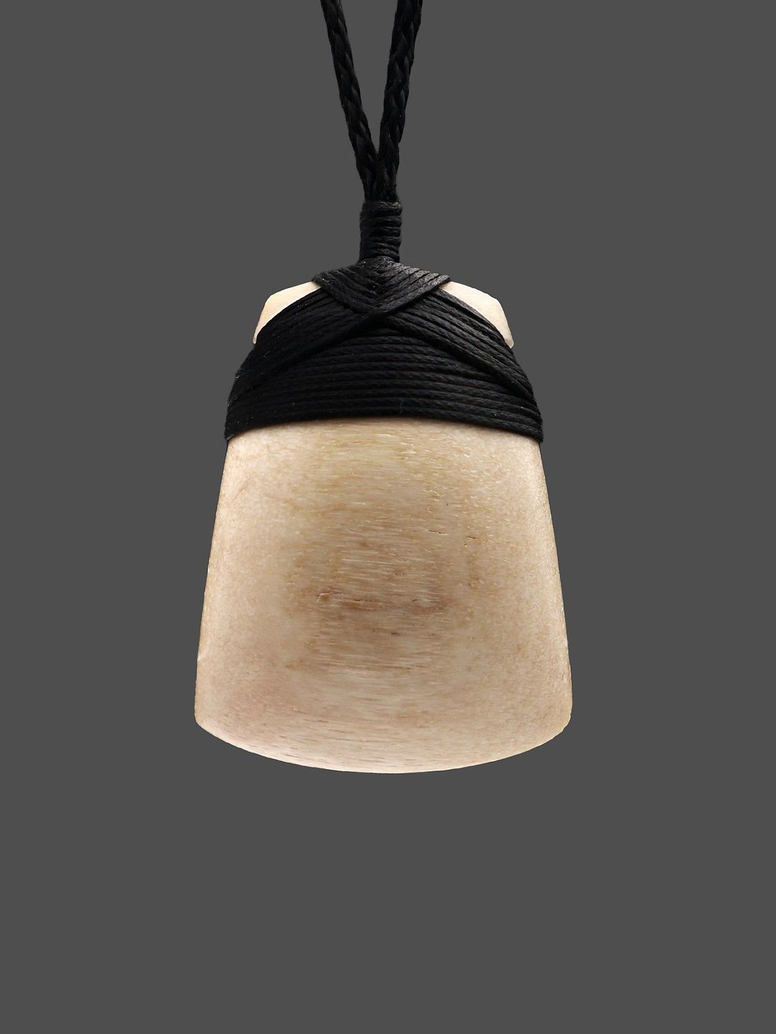 Moko Pounamu,  Toki Genuine Whale Bone Carving - Paengatia
