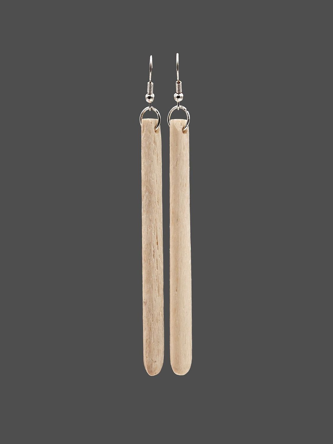 Moko Pounamu Whale Bone Sterling Silver Earrings - Reinga Moko Pounamu Whale Bone Sterling Silver Earrings - Reinga