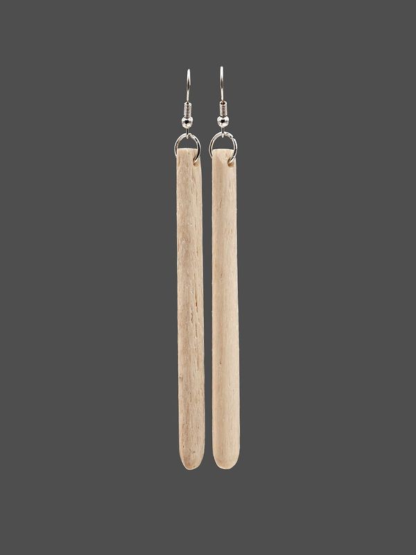 Moko Pounamu Whale Bone Sterling Silver Earrings - Reinga Moko Pounamu Whale Bone Sterling Silver Earrings - Reinga