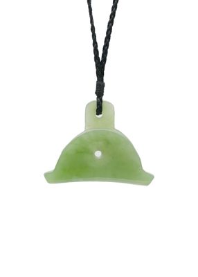 Moko Pounamu Shepherds Whistle NZ Genuine Inanga Greenstone - Waitaki Moko Pounamu Shepherds Whistle NZ Genuine Inanga Greenstone - Waitaki