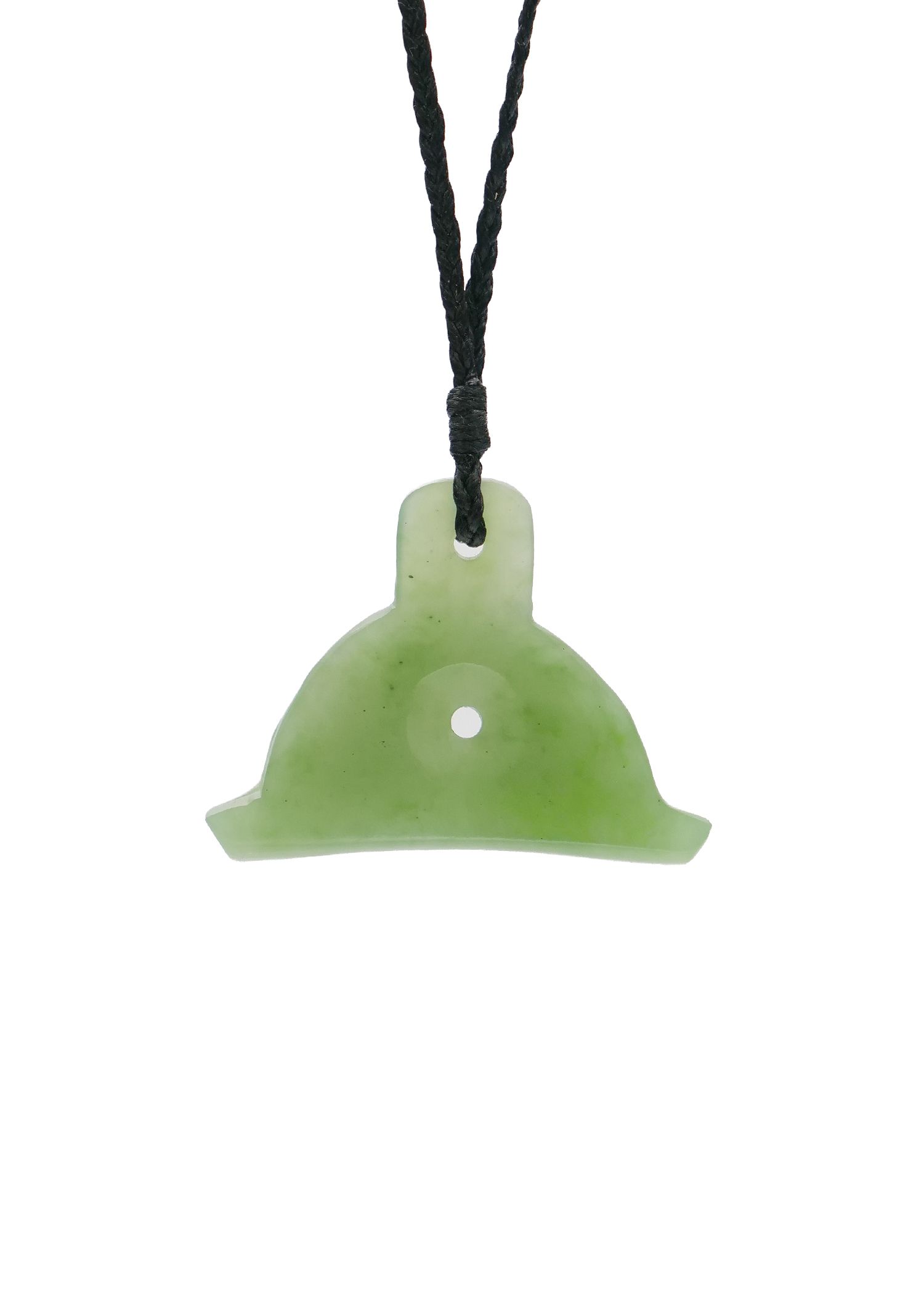 Moko Pounamu Shepherds Whistle NZ Genuine Inanga Greenstone - Waitaki