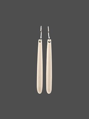 Moko Pounamu Bone & Sterling Silver Earrings - Pairatahi Moko Pounamu Bone & Sterling Silver Earrings - Pairatahi