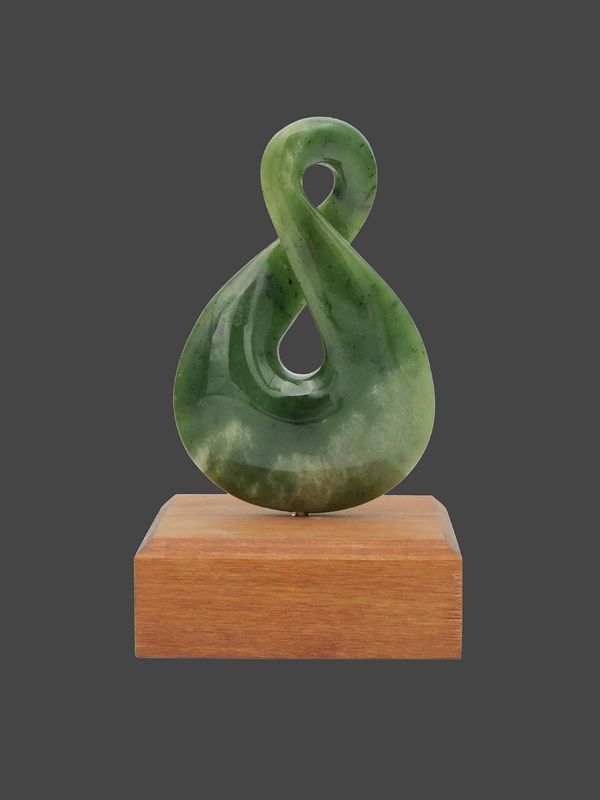 Moko Pounamu Pikorua NZ Genuine Hapopo Greenstone - Motukaraka Moko Pounamu Pikorua NZ Genuine Hapopo Greenstone - Motukaraka
