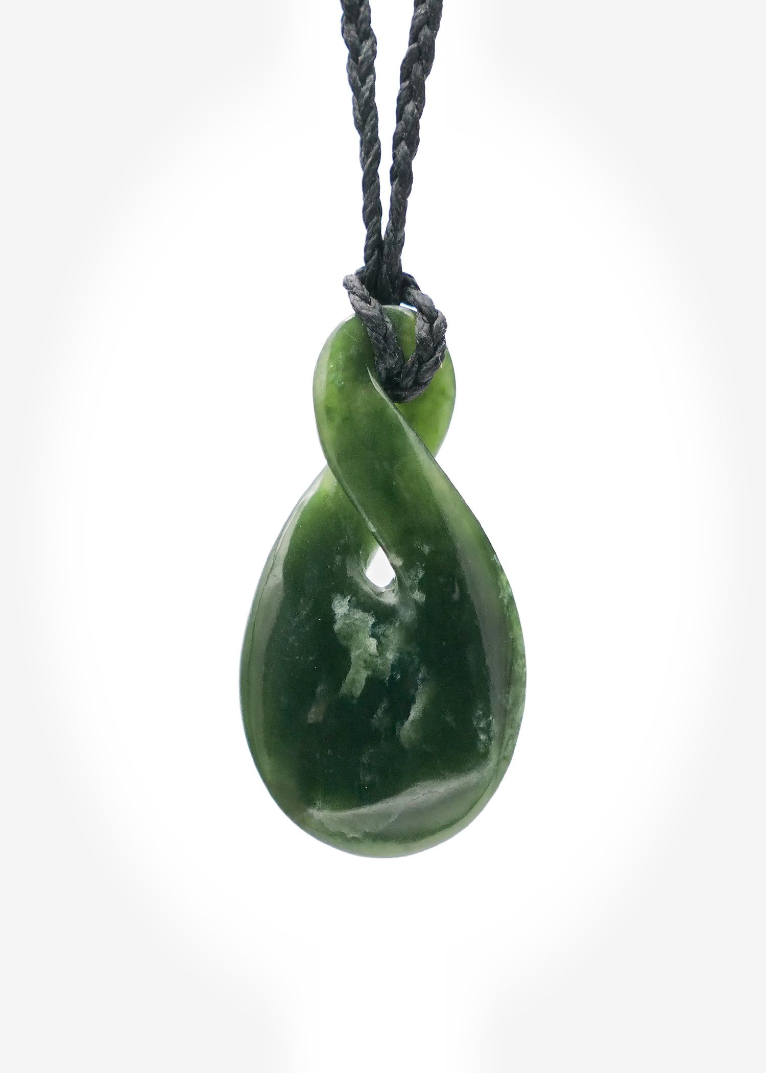 Moko Pounamu Pikoura NZ Genuine Kawakawa Greenstone - Raetihi