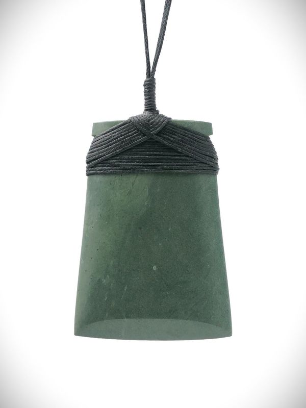Moko Pounamu Toki NZ Genuine Pakohe (Argillite) Greenstone - Otekiho