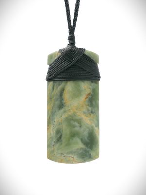 Moko Pounamu Toki NZ Genuine Marsden Flower Greenstone - Onapua Moko Pounamu Toki NZ Genuine Marsden Flower Greenstone - Onapua