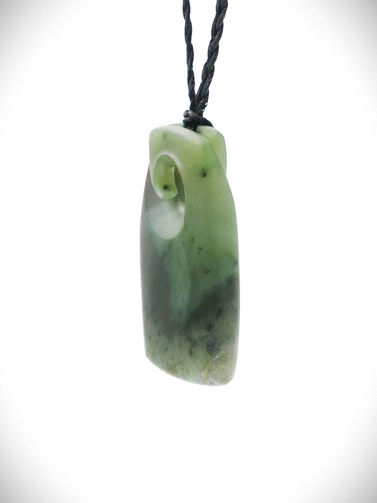 Moko Pounamu Toki NZ Genuine Kawakawa Greenstone - Mauriora