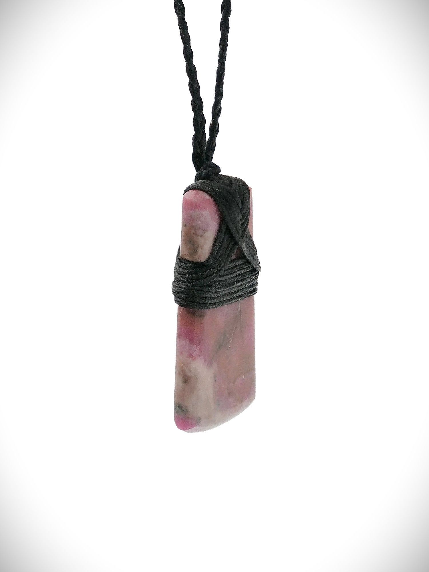 Moko Pounamu, Toki NZ Genuine Rhodonite Stone - Maitahi