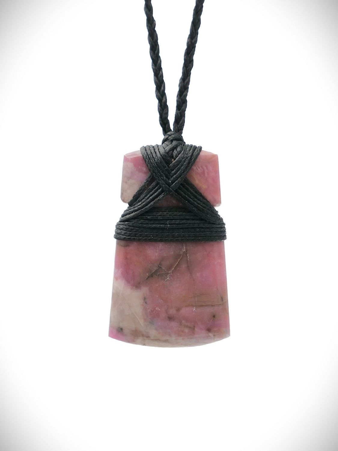 Moko Pounamu, Toki NZ Genuine Rhodonite Stone - Maitahi Moko Pounamu, Toki NZ Genuine Rhodonite Stone - Maitahi