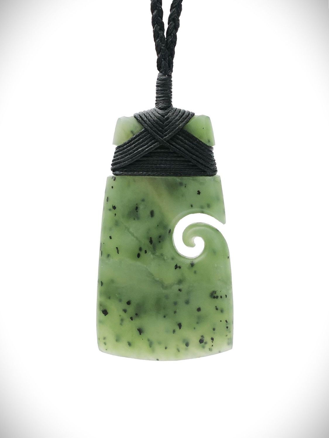 Moko Pounamu Toki NZ Genuine Kawakawa Greenstone - Tokatoka Moko Pounamu Toki NZ Genuine Kawakawa Greenstone - Tokatoka