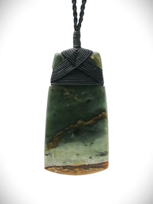 Moko Pounamu Toki NZ Genuine Raukaraka Greenstone - Raukawa Moko Pounamu Toki NZ Genuine Raukaraka Greenstone - Raukawa