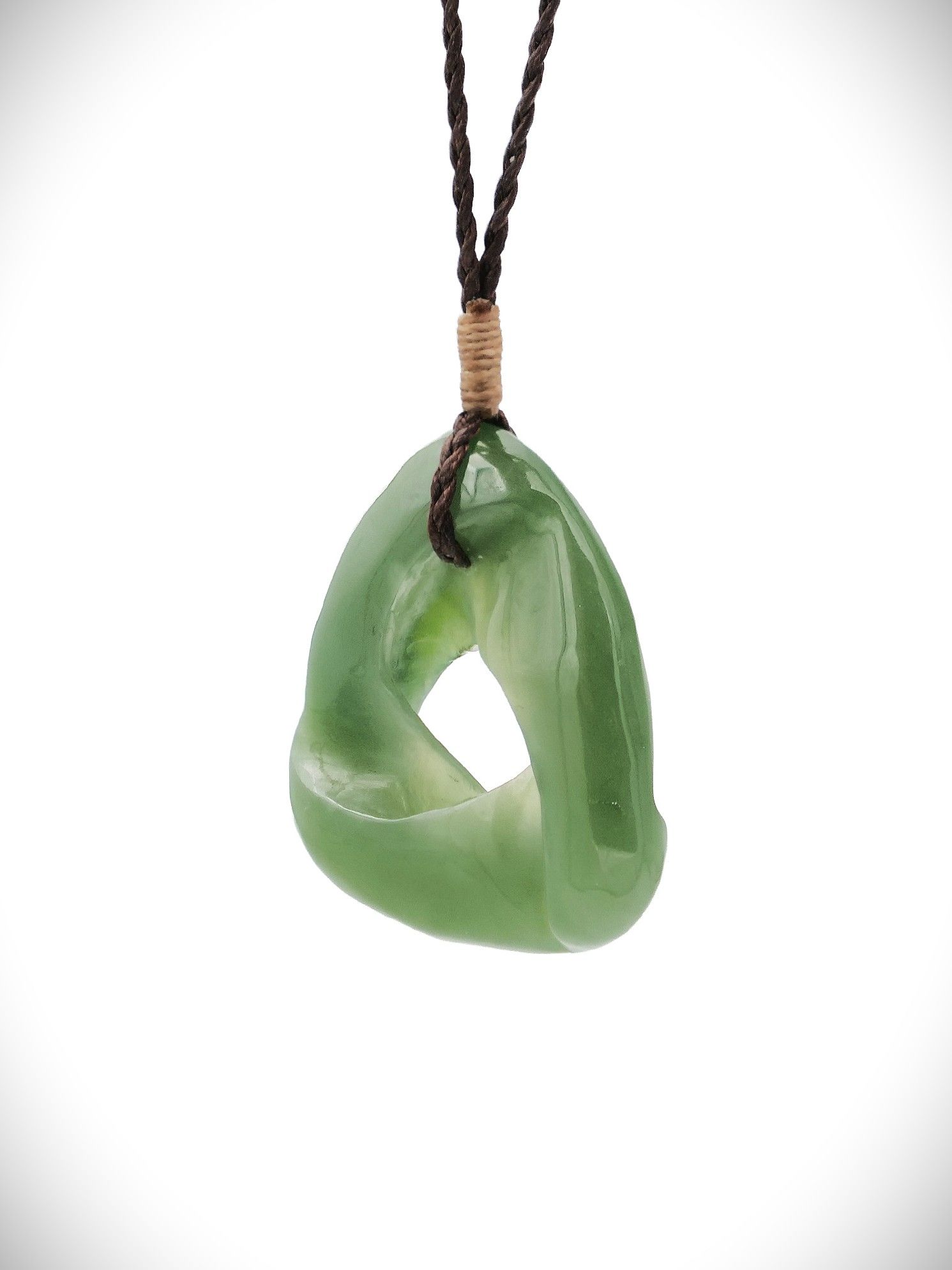 Moko Pounamu Southern Cross NZ Genuine Inanga Greenstone - Puketitiri