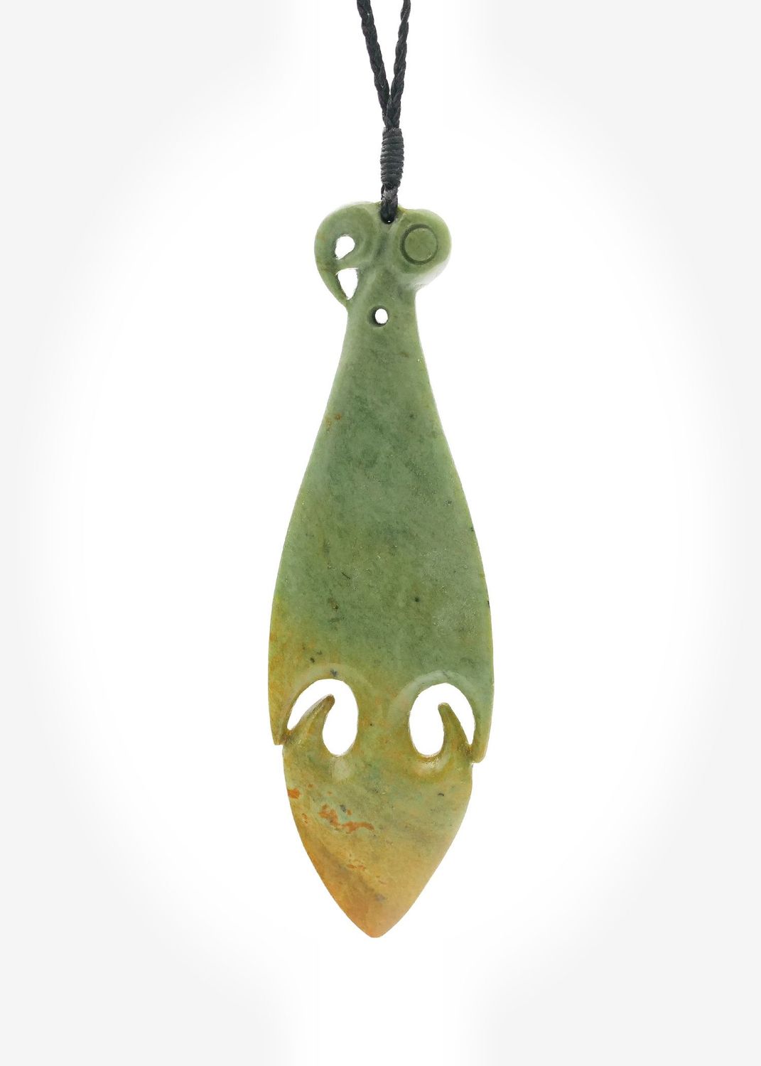 Moko Pounamu Mere NZ Genuine Auhunga Flower Pounamu - Ohinemuri Moko Pounamu Mere NZ Genuine Auhunga Flower Pounamu - Ohinemuri