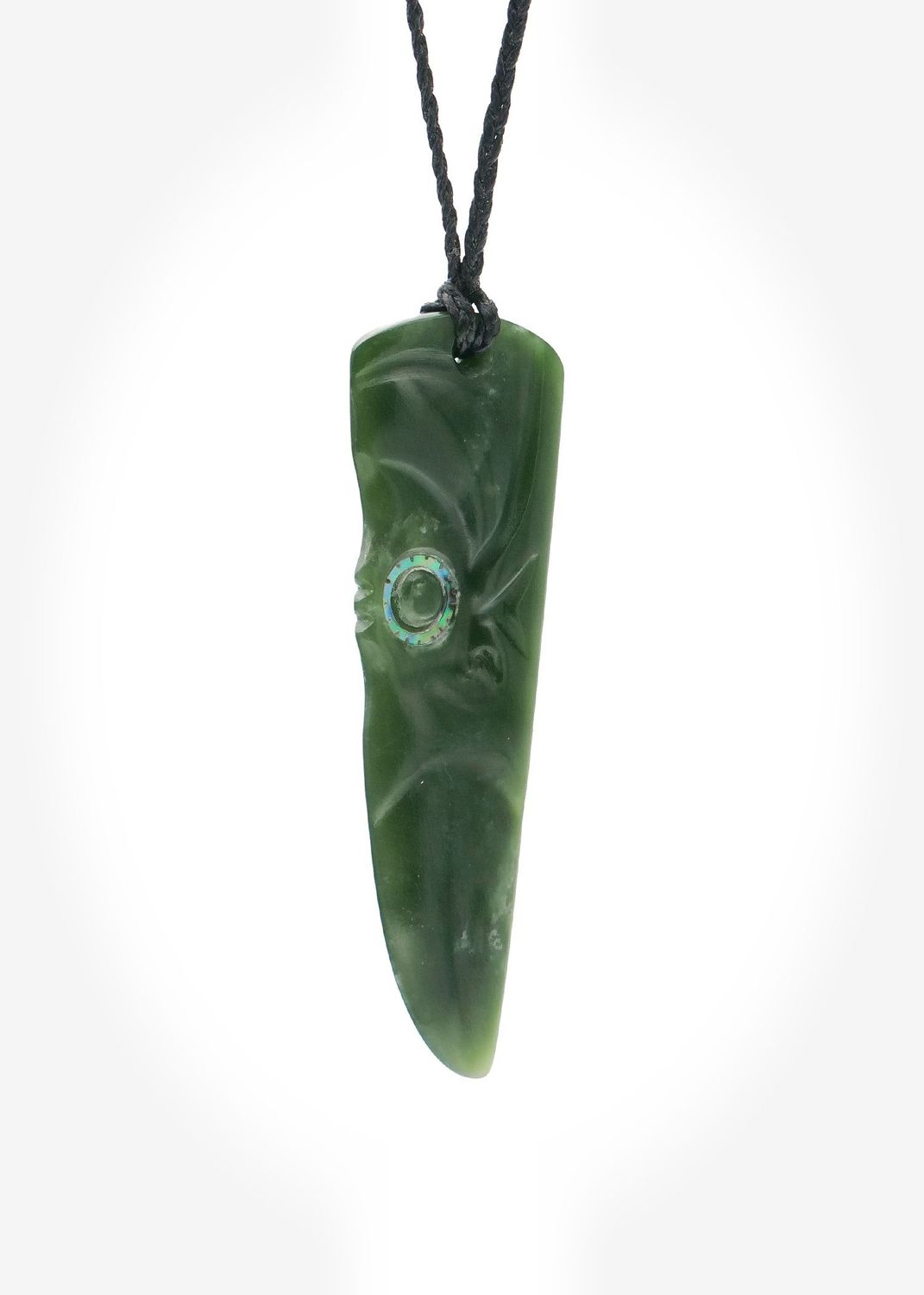 Moko Pounamu Rei Niho Koruru NZ Genuine Kawakawa Greenstone -Paraparaumu Moko Pounamu Rei Niho Koruru NZ Genuine Kawakawa Greenstone -Paraparaumu