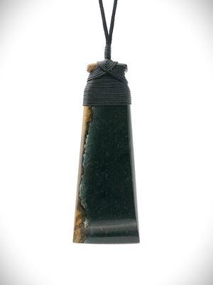 Moko Pounamu Toki NZ Genuine Serpentinite Greenstone - Rukuwai Moko Pounamu Toki NZ Genuine Serpentinite Greenstone - Rukuwai