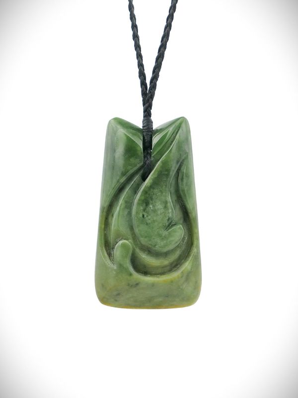 Moko Pounamu Toki NZ Genuine Auhunga Greenstone - Ranui
